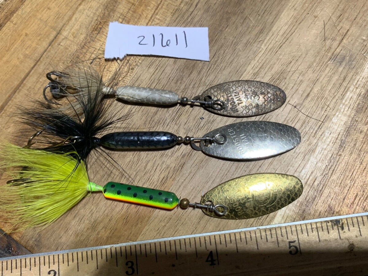 Vintage Rooster tail Bass fishing lures (21611) | eBay