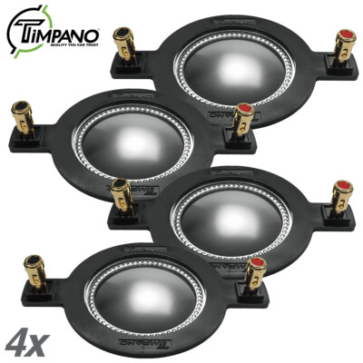 4x Timpano TPT-RPDH2000 Original AUTHENTIC Replacement Diaphragm for TPT-DH2000