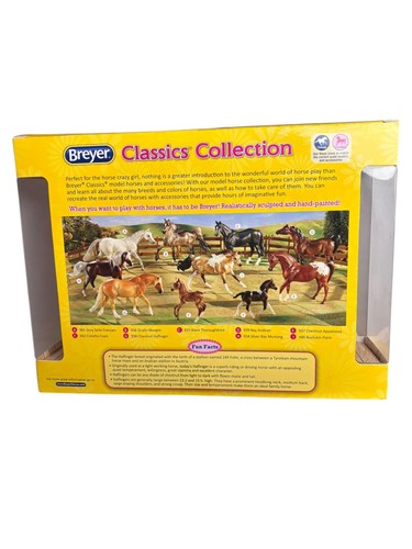 Neu Breyer Pferd Classic Connection #938 Chestnut Haflinger Figur im Ruhestand - Bild 2 von 3