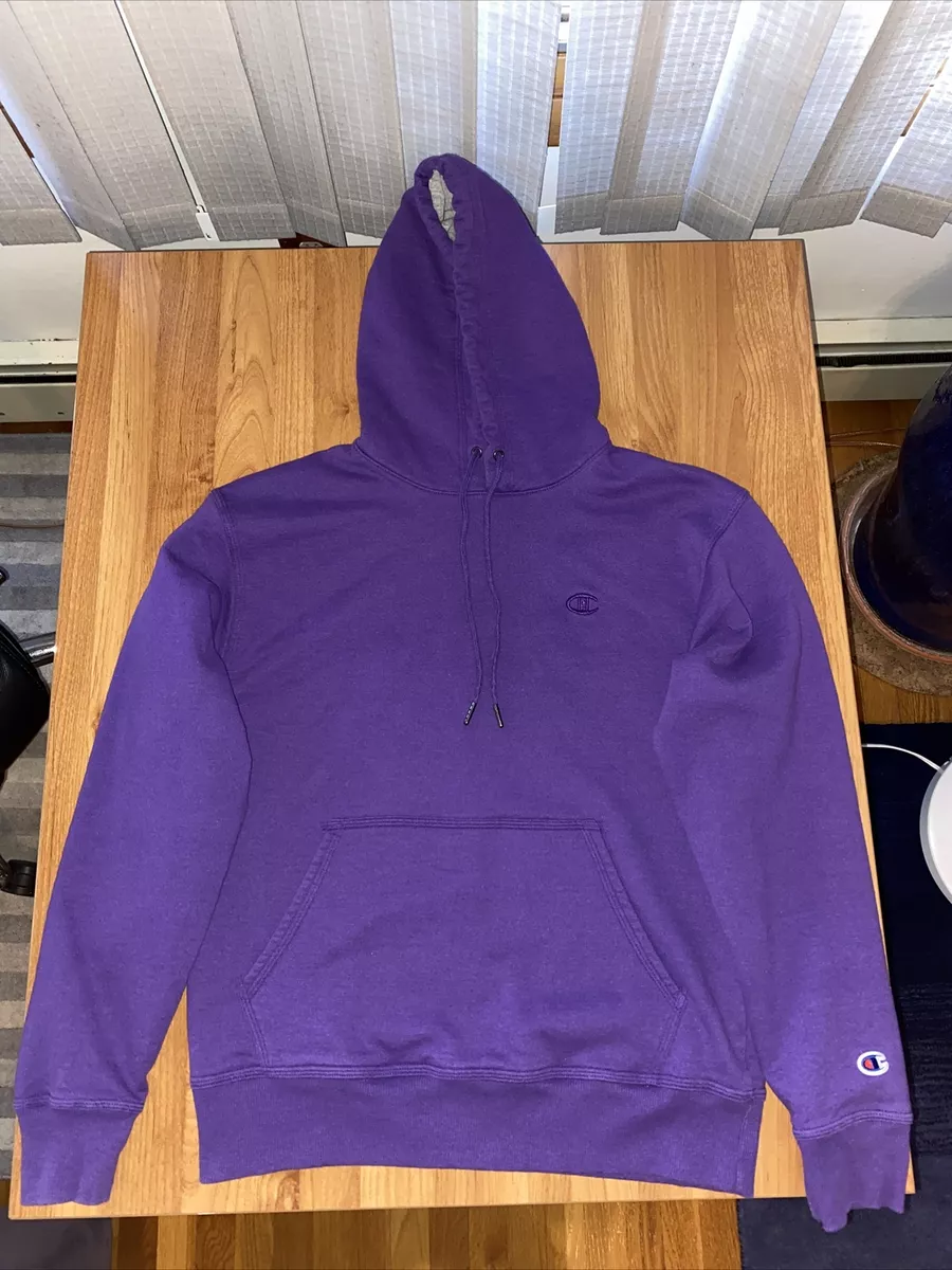 Purple Champion Hoodie Medium Men eBay