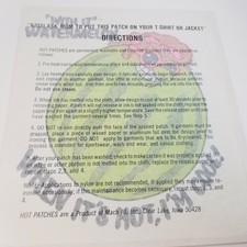  Hot Iron Transfer Vintage 1980s 1990s Fruit Goofy Funny Kids Watermelon