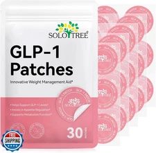 NIFEISHI GLP-1 Patches for Women and Men, GLP1 Patches with L Glutamine, Berb