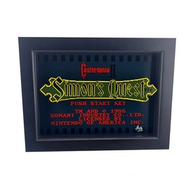 Castlevania 2 Simon's Quest NES Game 3D Pop Art Print Video Game Decor 8 Bit