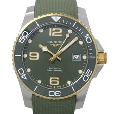LONGINES Hydro Conquest L3.781.3.06.9 Men's Automatic Green Dial Authentic