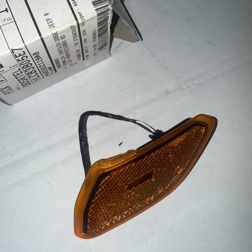 2018-2023 Jeep Wrangler Gladiator Front Marker Light Lamp Left OEM 68302119AB LH Foto 3 de 4