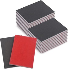 LOUZAGO 20 Pcs 2000 Grit Sanding Sponge, Wet Dry 2000 Grit, Gray