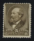CKStamps: US Stamps Collection Scott#205 5c Garfield Mint HR OG