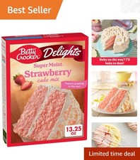 Quick Super Moist Strawberry Cake Mix, 13.25 ...