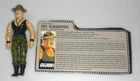 Vintage 1986 Sgt Slaughter USMC Drill Instructor G.I. GI Joe v2 Figure 3.75 ARAH