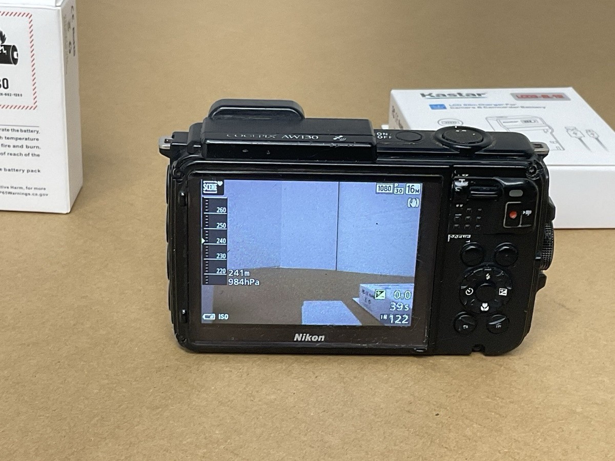 Nikon COOLPIX AW130 デジタルカメラ 本体 迷彩柄 Nikon COOLPIX AW130 Camouflage Green 16.5 MP Digital Camera | eBay