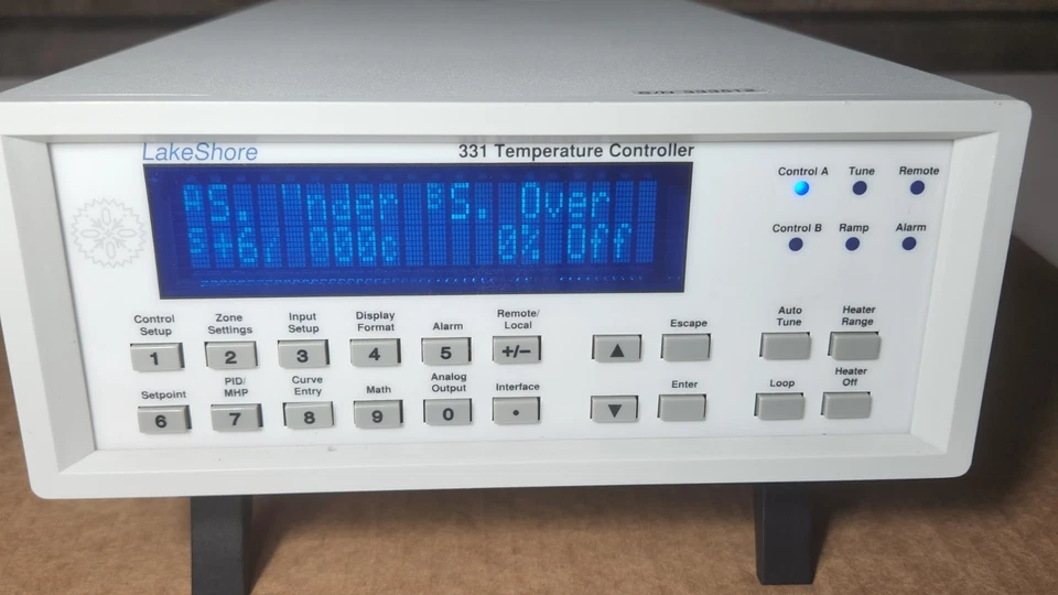 Lake Shore 331 331S 331S-T2 Temperature Controller w/ Thermocouple Inputs - Image 3 of 4