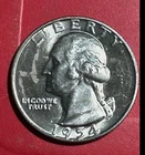 1954D Choice Uncirculated US Washington SILVER Quarter! "Denver" Mint! Coin!