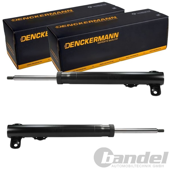2X Denckermann Gas-StoßDÄMpfer Vorne Passend FüR Mercedes 124 190 E-KLASSE Links-image
