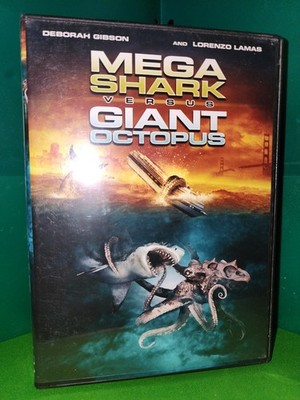 CIB - Mega Shark Vs. Giant Octopus (DVD, 2009, The Asylum) Deborah Gibson