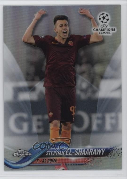 2017 Topps Chrome UEFA Champions League Refractor Stephan el-Shaarawy #92 04ae