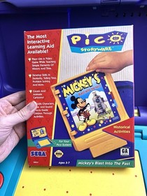 SEGA PICO LEARNING SYSTEM CONSOLE ORIGINAL BOX+5 GAMES 3 CIB ALL TESTED WORKING