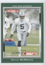 2006 Topps Total Kevin McMahan #494 Rookie RC