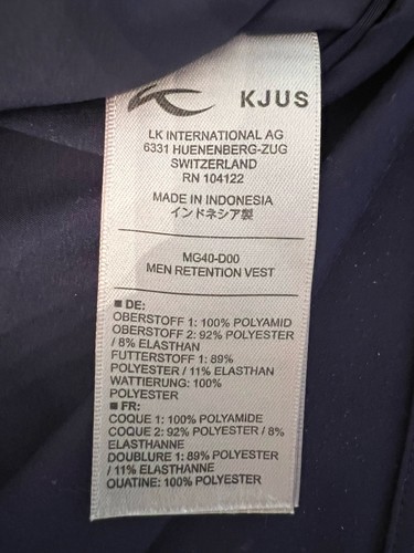 Garden City Golf Club • KJUS Retention Vest • Size 50 M • $249 - Picture 5 of 6