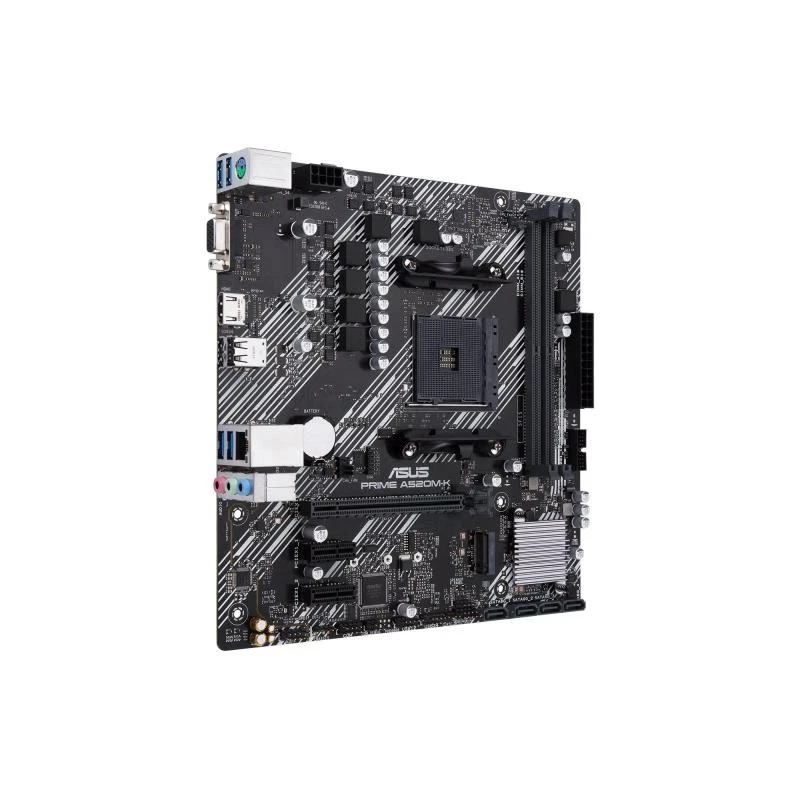 ASUS PRIME A520M-K AMD A520 Socket AM4 micro ATX - Immagine 2 di 4