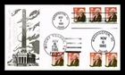DR JIM STAMPS US COVER WASHINGTON MONUMENT FDC COMBO PANDA CACHET INSERT