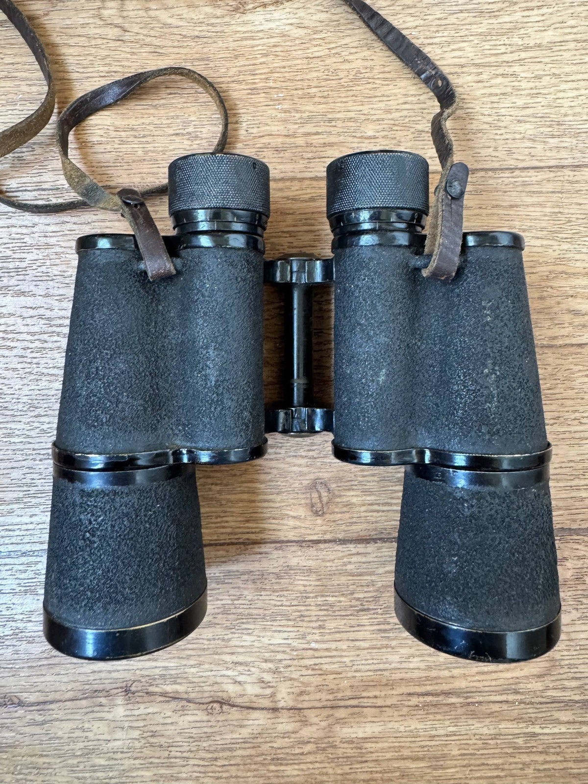 Soviet WW2 Navy 7x50 binoculars, modded to 12x50, 1945, authentic, w case, rare — image 4