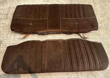 1978-1988 Gbody Oldsmobile Cutlass Supreme Rear Back Seat Set Brown 1978-1988 Gbody Oldsmobile Cutlass Supreme Rear Back Seat Set Brown