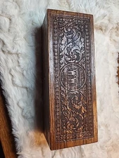 Antique WHEELER & WILSON Oak Sewing Machine 1890s Box Velvet Lining BEAUTIFUL