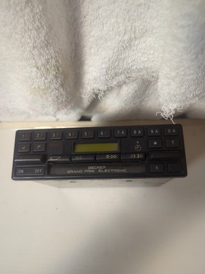 1981-1985 MERCEDES BENZ BECKER GRAND PRIX STEREO CASSETTE 612 UNTESTED OEM