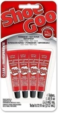 Shoegoo 5510110 Mini Adhesive (4 Pack), 0.18 fl. oz, Clear