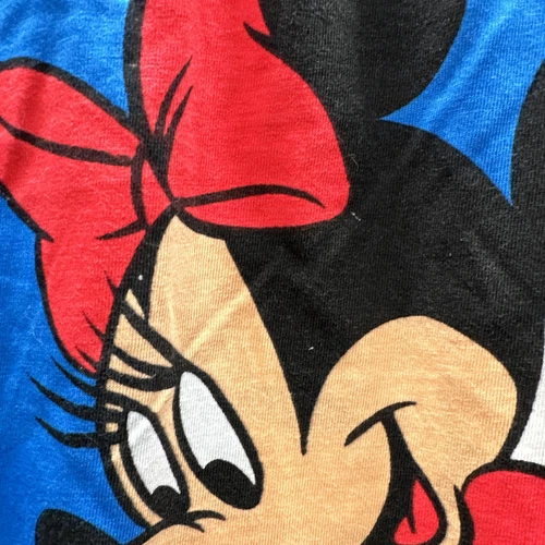 Vtg Mickey Unlimited Radcliffe Lingerie Sleep Shirt 80’s OS Blue All Over Print - Picture 15 of 18
