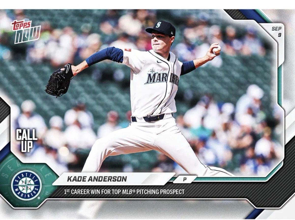 Seattle Mariners Baseball Sports Trading Cards & Accessories for