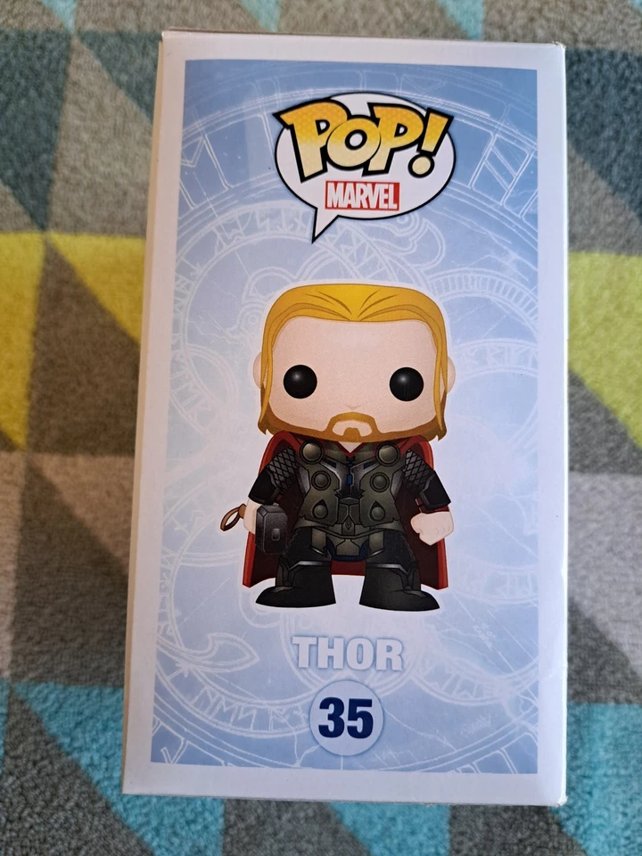Thor Pop 35 - Thor El Mundo Oscuro Funko Pop! 2014 abovedado + protector Foto 4 de 4