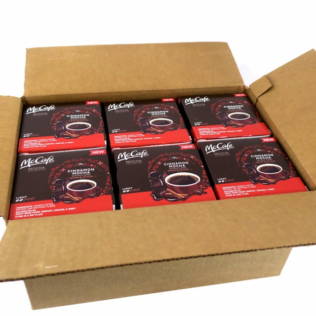Keurig McCafe Moca Collection Cinnamon Moca Light Coffee 72 KCup Pods