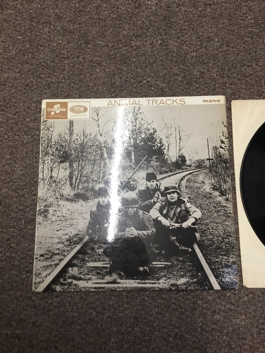 ANIMALS★Animal Tracks UK Blue Columbia M ANIMALS Animal Tracks 45rpm SEG 8499 EP Vinyl VG Cover VG+