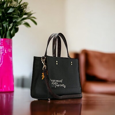 希少新品　COACH バスキア トートバッグ　C5661 COACH X Jean Michel Basquiat Dempsey Carryall Tote Bag C5661 Black