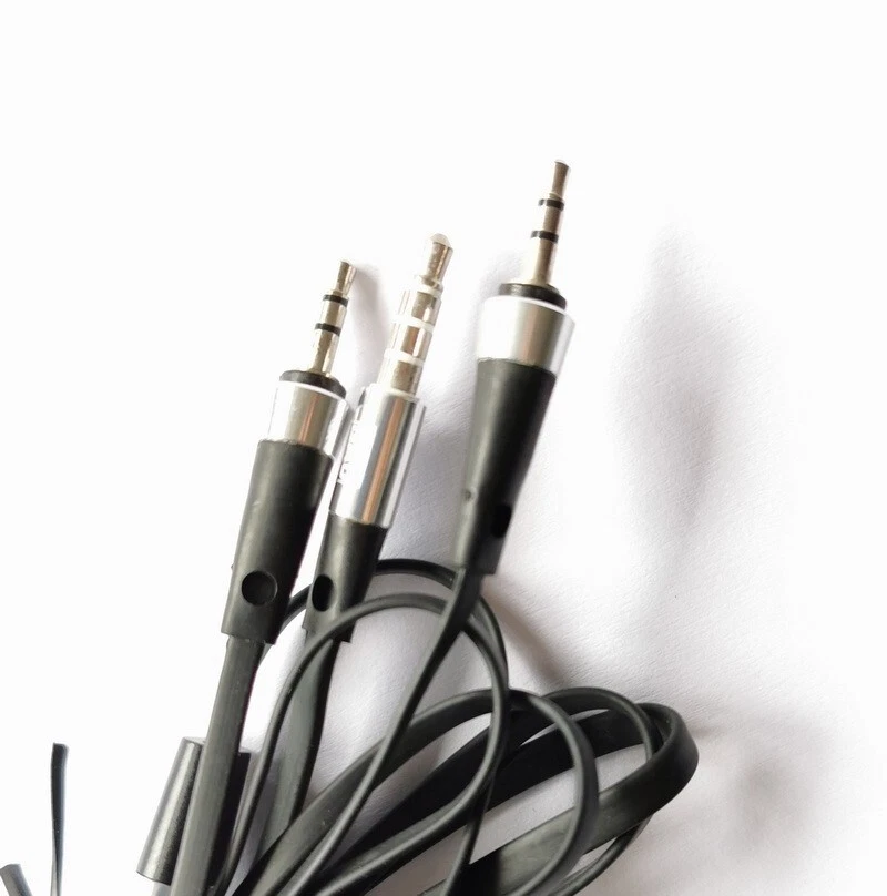 Audio AUX Cable with mic Remote For NAD VISO HP30 BT headphones - Image 4 of 4