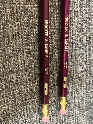 Procter & Gamble No. 3 Lead Pencils Vintage Advertising Lot of 2