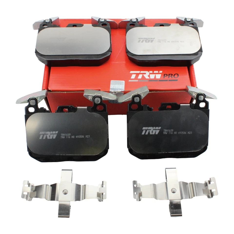Conjunto de pastilhas de freio TRW Pro dianteiro baixo metálico para BMW F22 F23 F30 F32 F33 F34 F36 F80 - Imagem 4 de 4