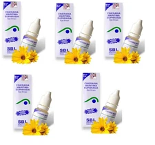 Euphrasia Eye Drops 10ml x 5 Natural Relief for Eye Strain & Vision | Free Ship