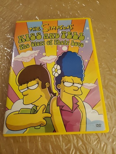 The Simpsons Kiss And Tell The Story Of Their Love DVD Used