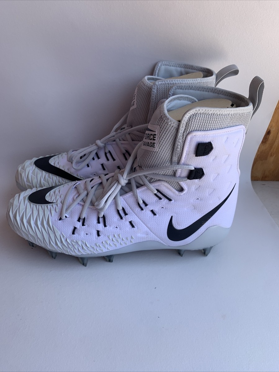 Size 13 Mens Nike Force Savage Elite TD White Purple 857063-103 - NEW Size 13 Mens Nike Force Savage Elite TD White Purple 857063  main image 4