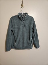 Eddie Bauer Womens fleece Sherpa pullover Size Medium