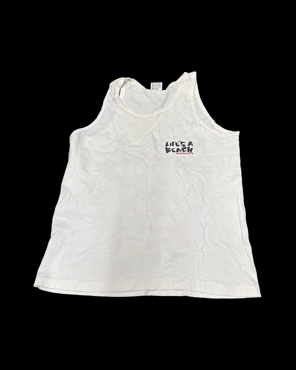 90s USA製 Bad Boy Club Tank Top Vintage Bad Boy Club Surf Skate Gear Men's Tank Top Shirt