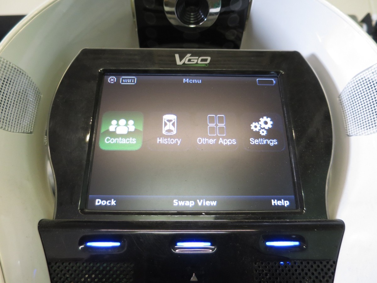 VGo V1000-VZ1 Telepresence Diagnostics Monitoring Robot