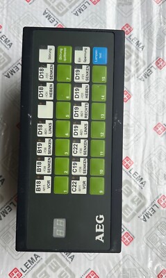 AEG, STSD102, MBB Gelmo, Control Unit Panel