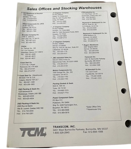 TCM Verkaufsbüros & Lagerhallen Katalog.  - Bild 2 von 2