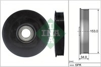 Ina 544 0079 10 Riemenscheibe, Kurbelwelle FüR CitroëN, Ford, Mazda, Mini,