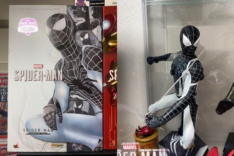 ホットトイズ VGM36 Spider-Manスパイダーマン ネガティブスーツ版 ホットトイズ VGM36 Spider-Manスパイダーマン ネガティブスーツ版