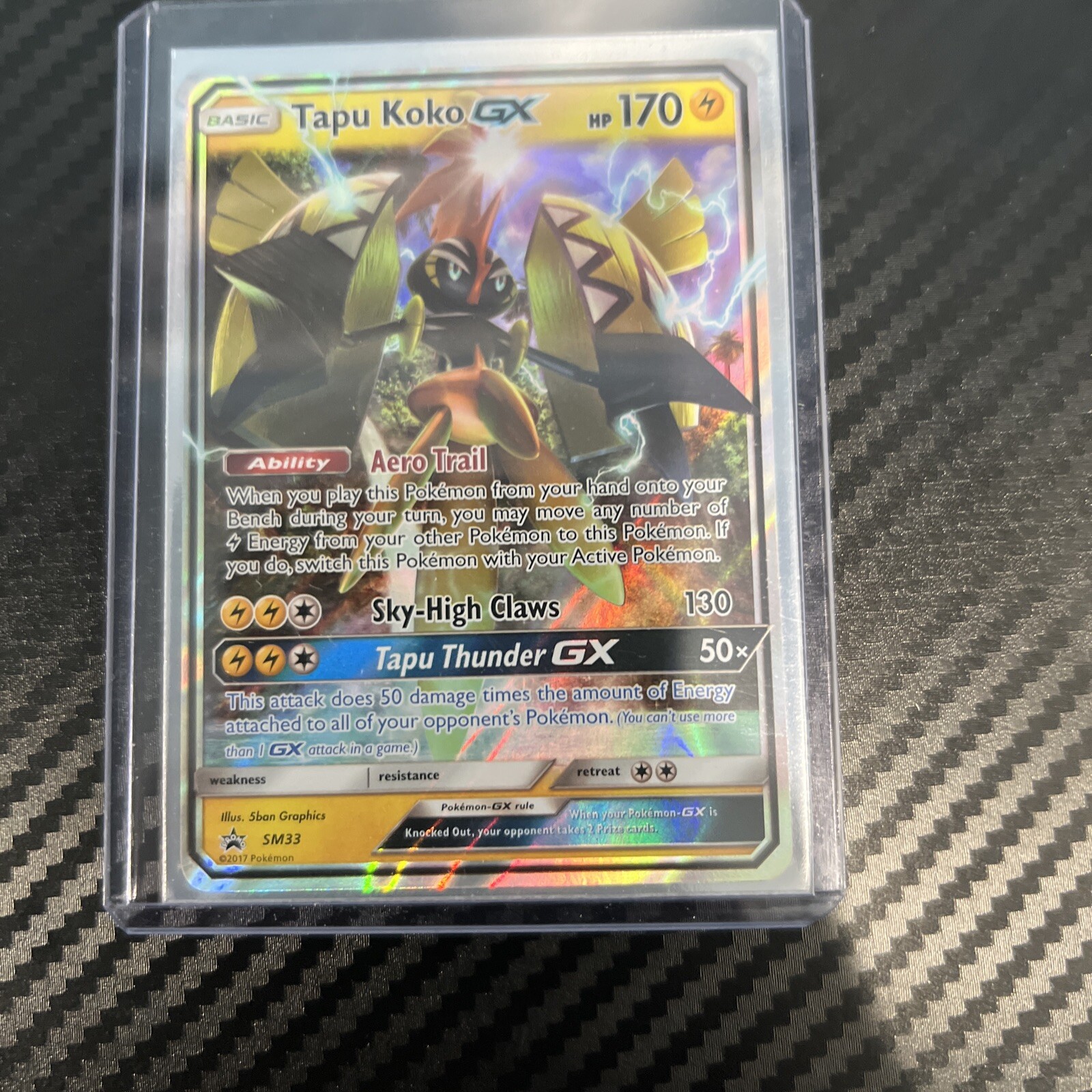 Pokémon TCG Tapu Koko GX Sun & Moon SM33 Promo Promo eBay