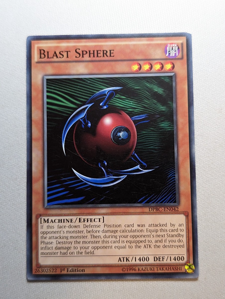 Blast Sphere - DPBC-EN042 - Common - 1st Edition YuGiOh! LP